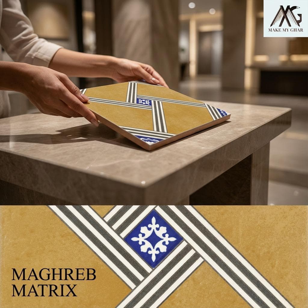 Maghreb Matrix tile surface at Astriva
